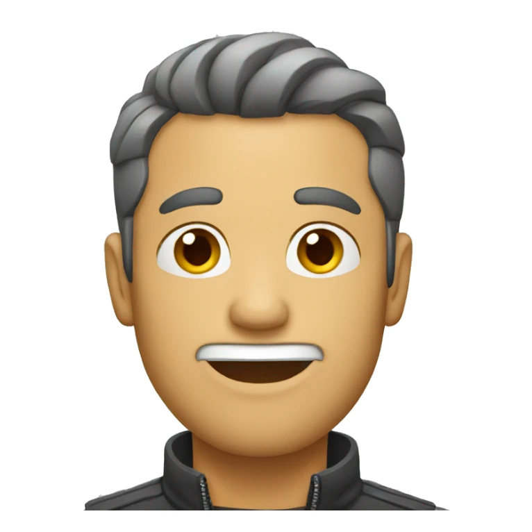 MAN WITH ZIP INSTEAD OF MOUTH sticker