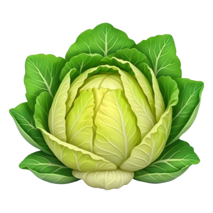 Yellowish baby Chinese cabbage sticker