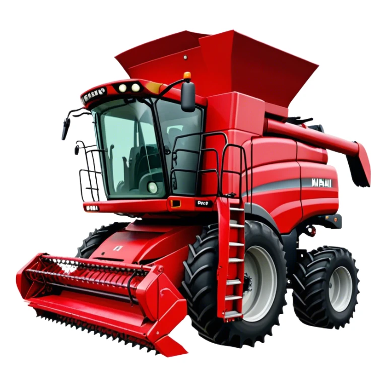 Combine Harvester - Case IH 8250 (Model Year: 2022) (Iconic colour: Red) sticker
