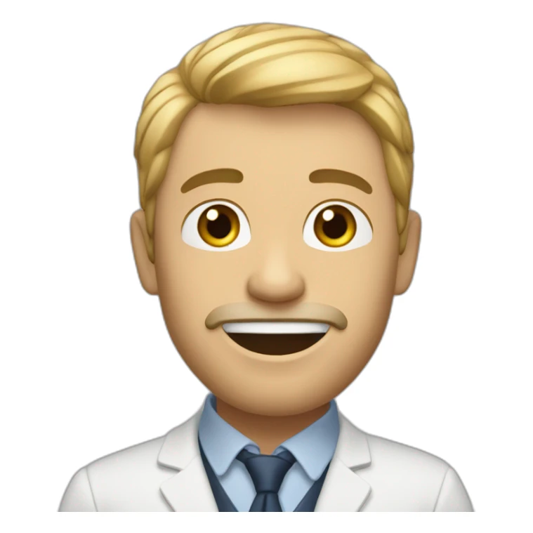 Un homme qui me pointe du doigt sticker