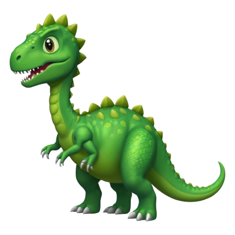Dinosaur with long arms and little fit  sticker