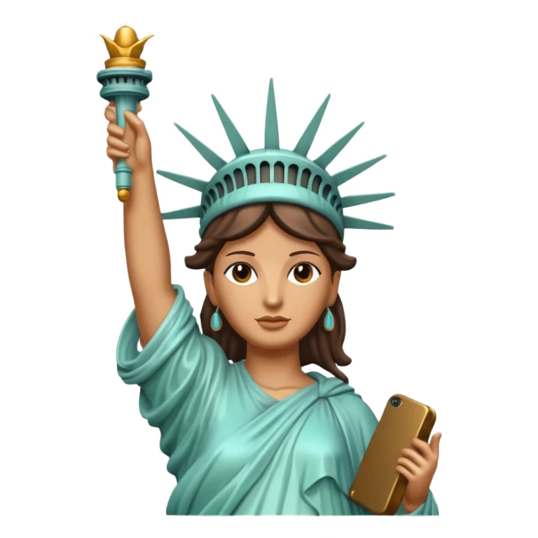 Statue of liberty sticker