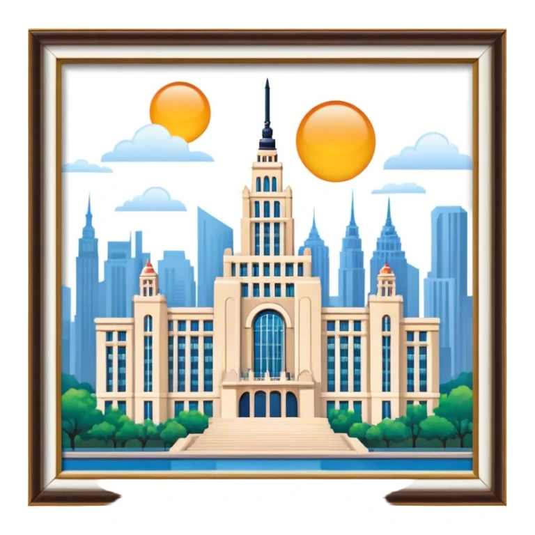 Palace of Culture and Science sticker
