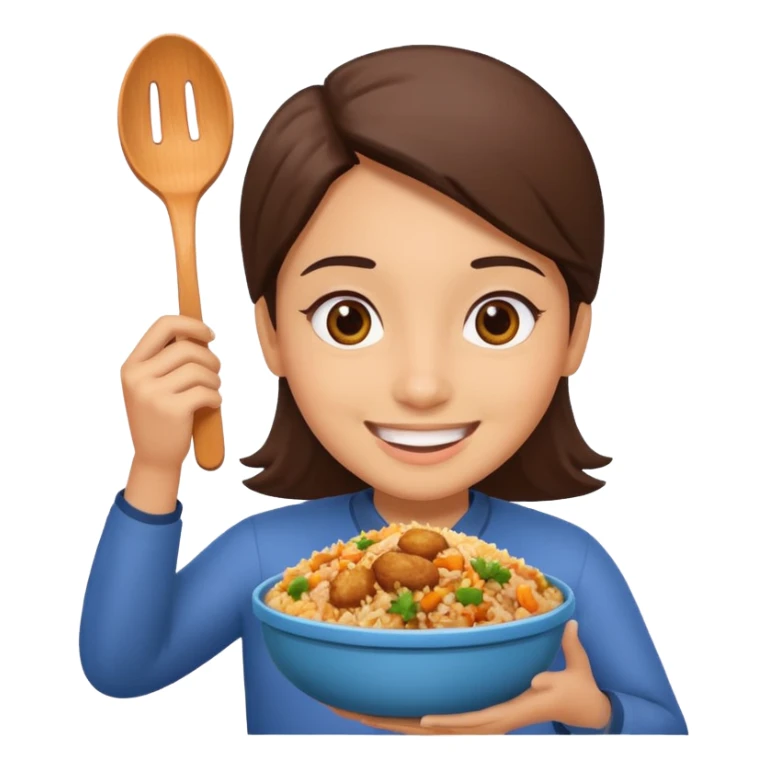 i want an emoji of biriyani delivery sticker