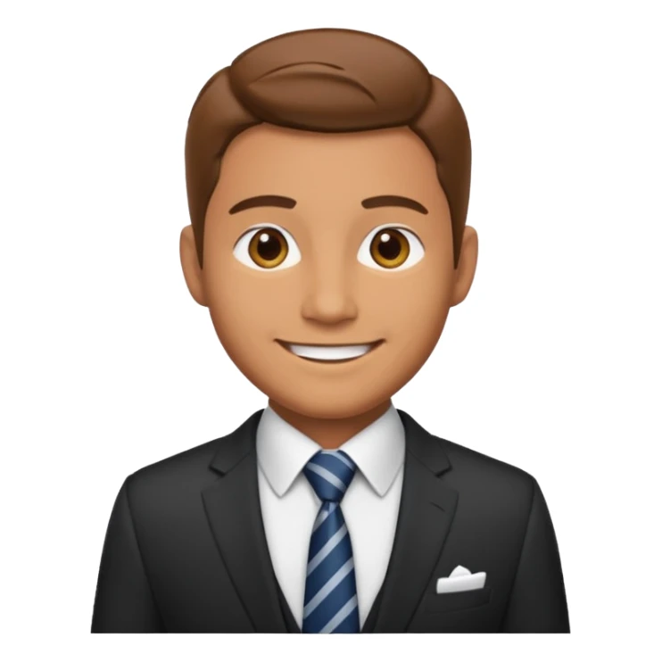 business man @emoji sticker