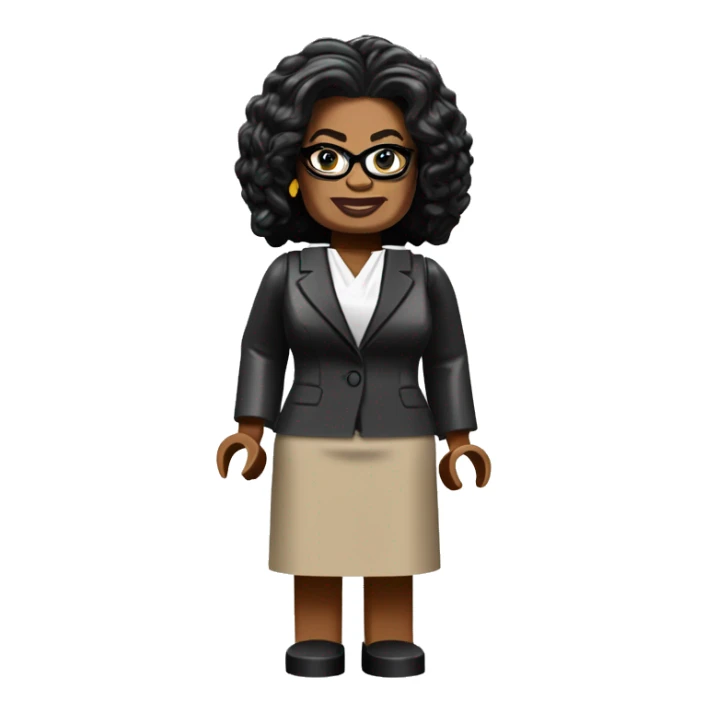 OPRAH WINFREY lego full body sticker