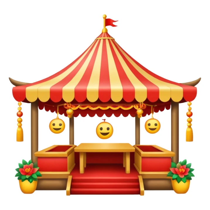 cherish festival booth sticker