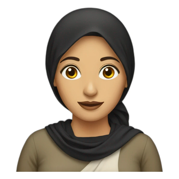 Iraqi woman sticker