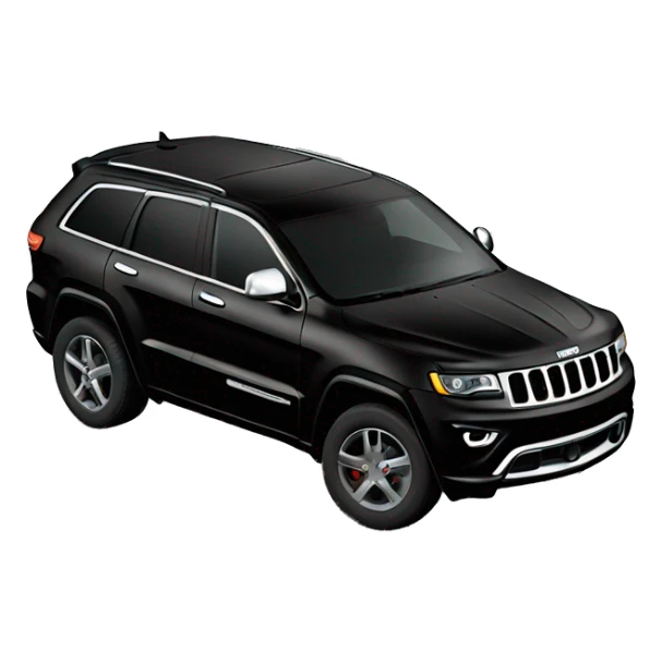 Black Jeep grand Cherokee sticker