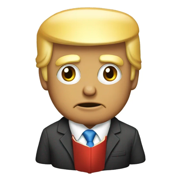 Donald trump read book sticker