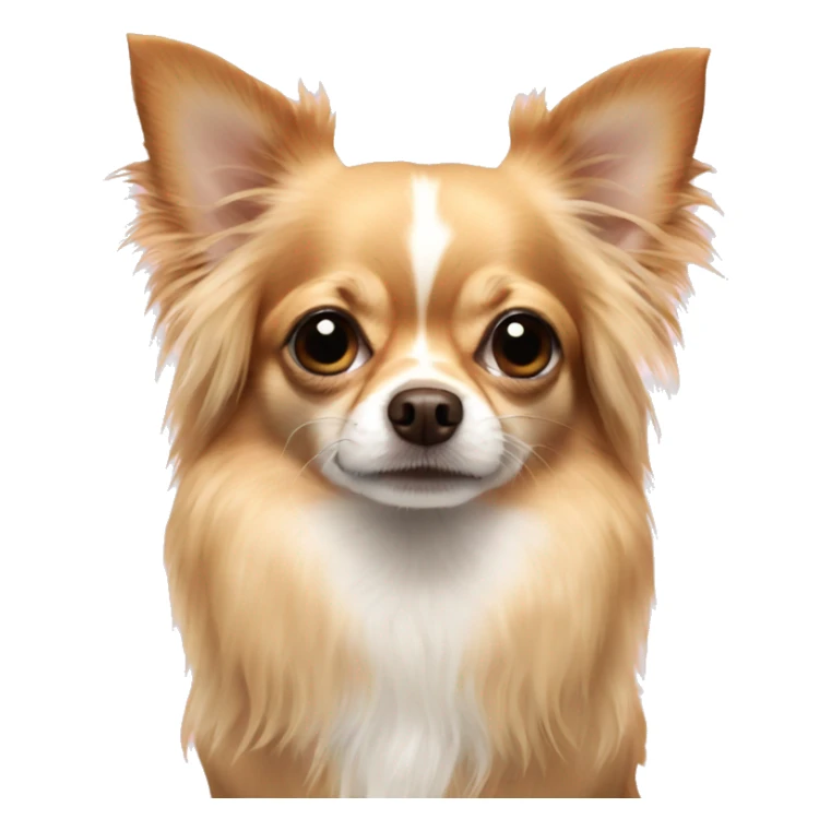 Long hair chihuahua  sticker