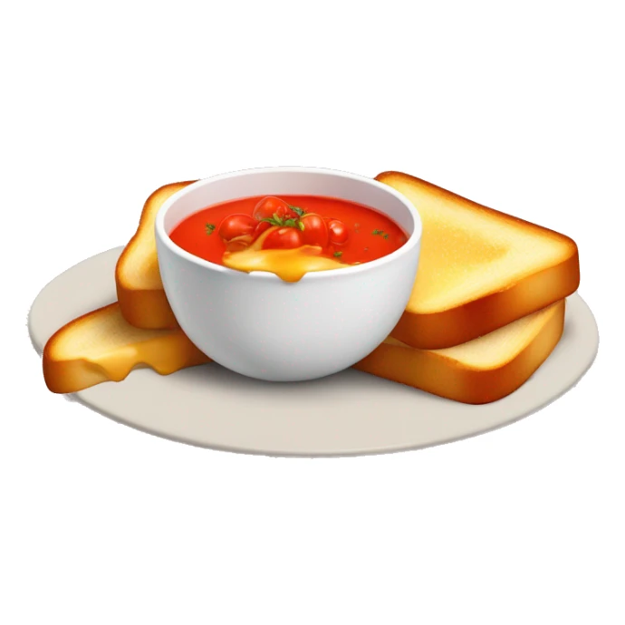 Tomatoe soup and grilled cheese  sticker