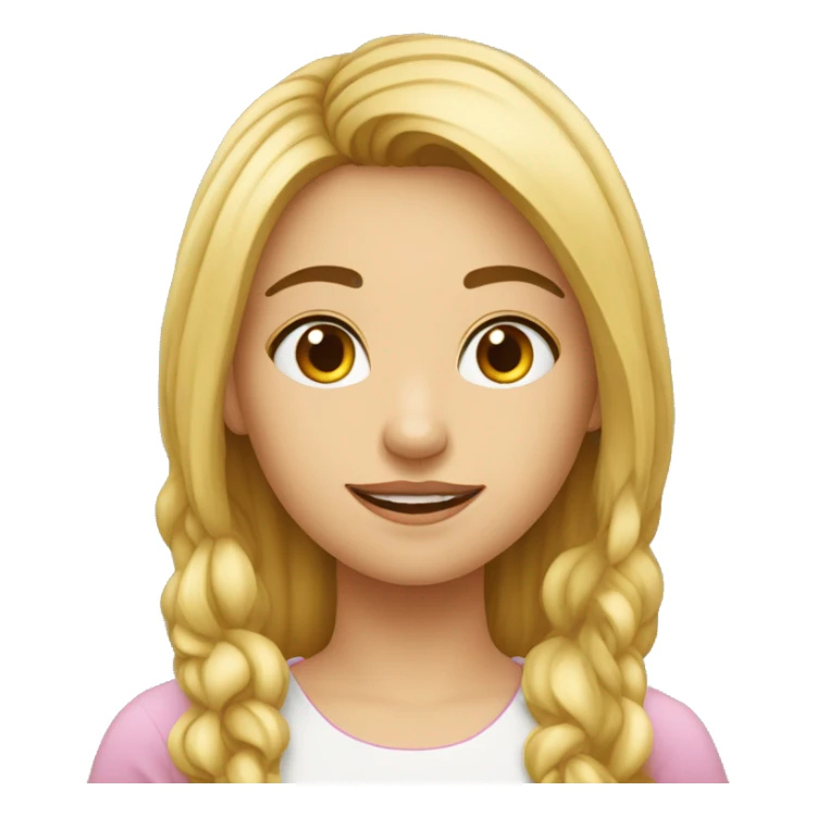 "fille avec demi-cœur", "index et majeur" sticker