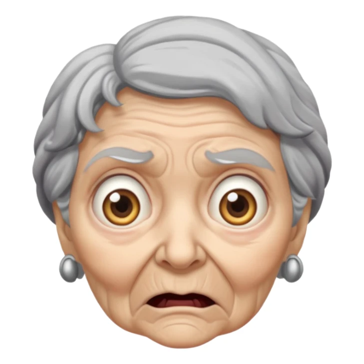 Granny terror sticker