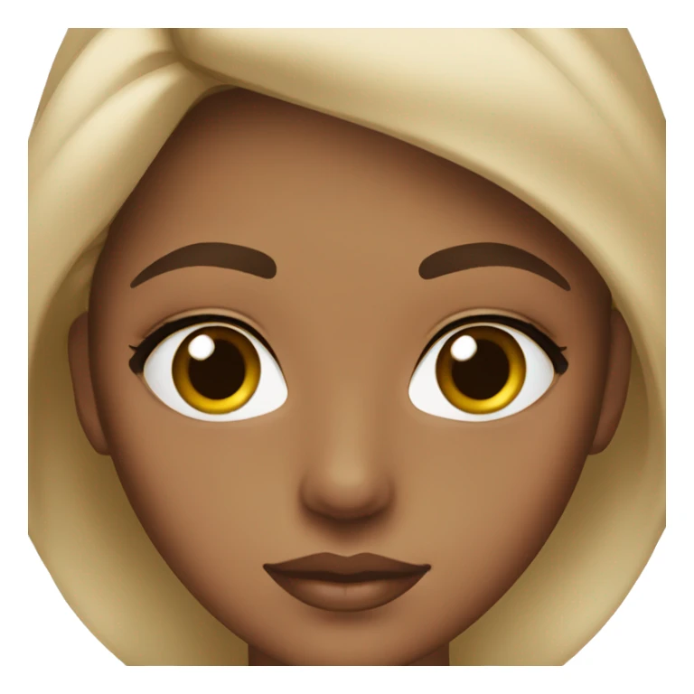 A girl wearing chanel brunette brown eyes sticker