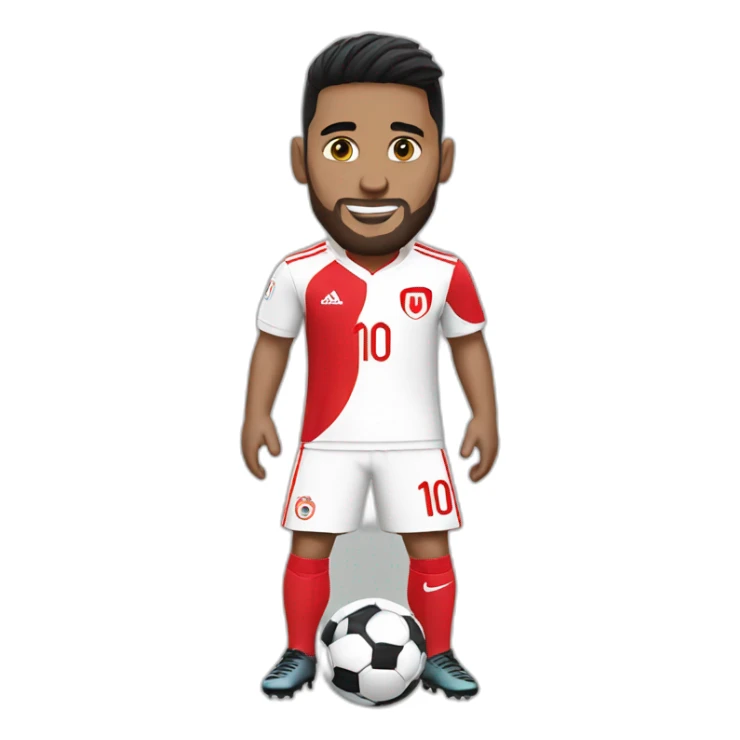 Tunisia football kit on messi sticker