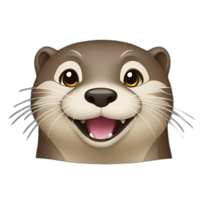 Loutre sticker