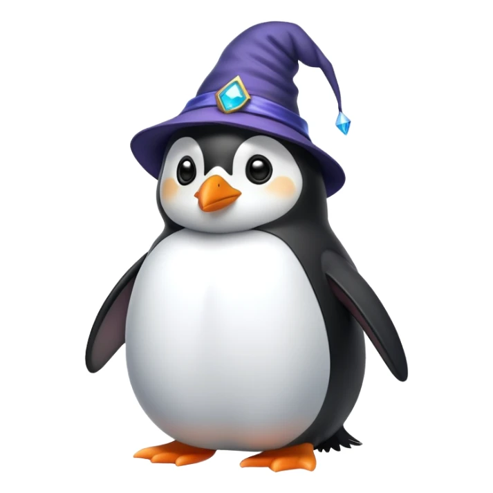 Magical Penguin  sticker