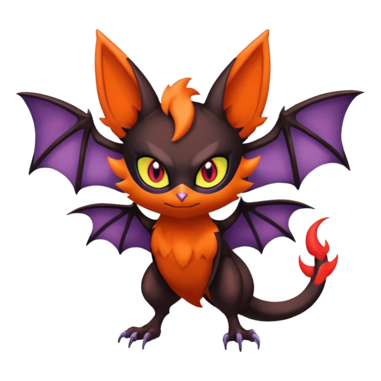 Noibat-Noivern-Litten-Hybrid sticker
