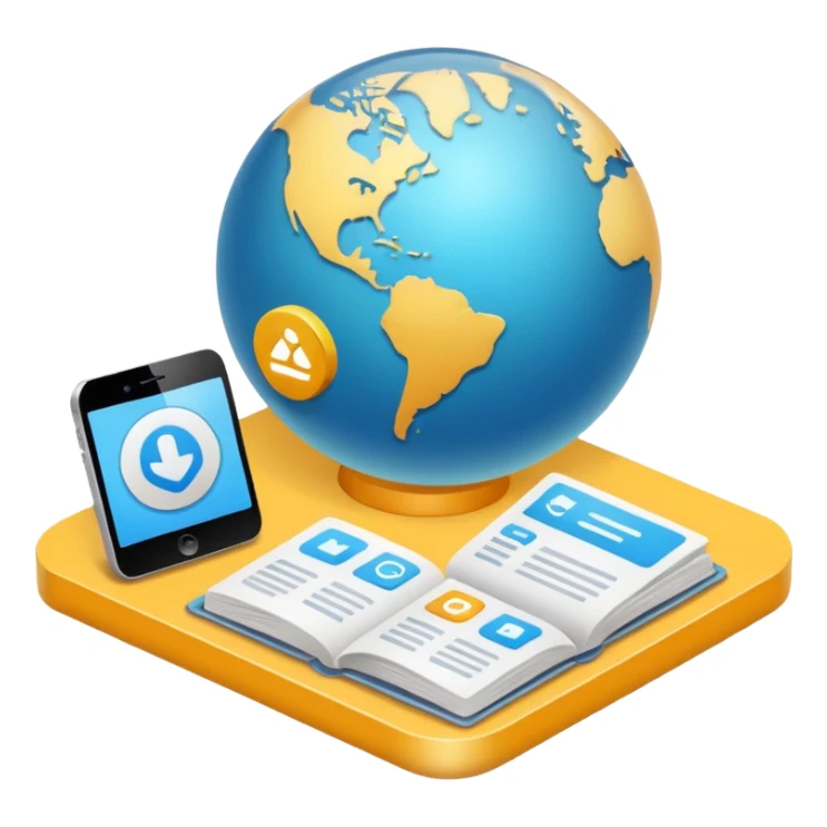 interfaccia online semplice. Learning Hub - Ambiente digitale che raccoglie contenuti, risorse e moduli formativi in un unico spazio navigabile.
 sticker