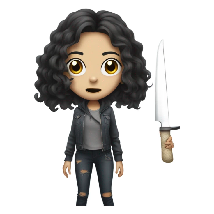 Jenna Ortega scream movie sticker