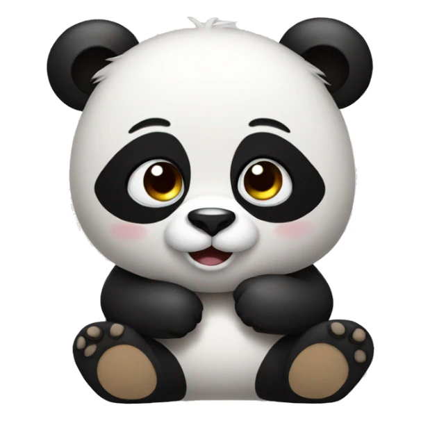 panda drunk  sticker