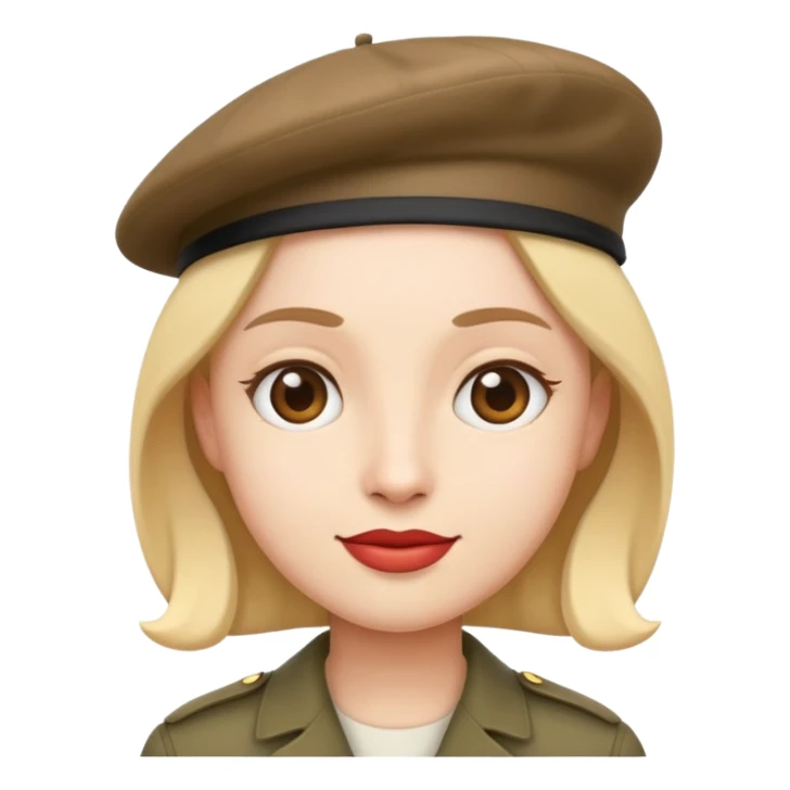 wifiskeleton artist emoji wearing a beret sticker
