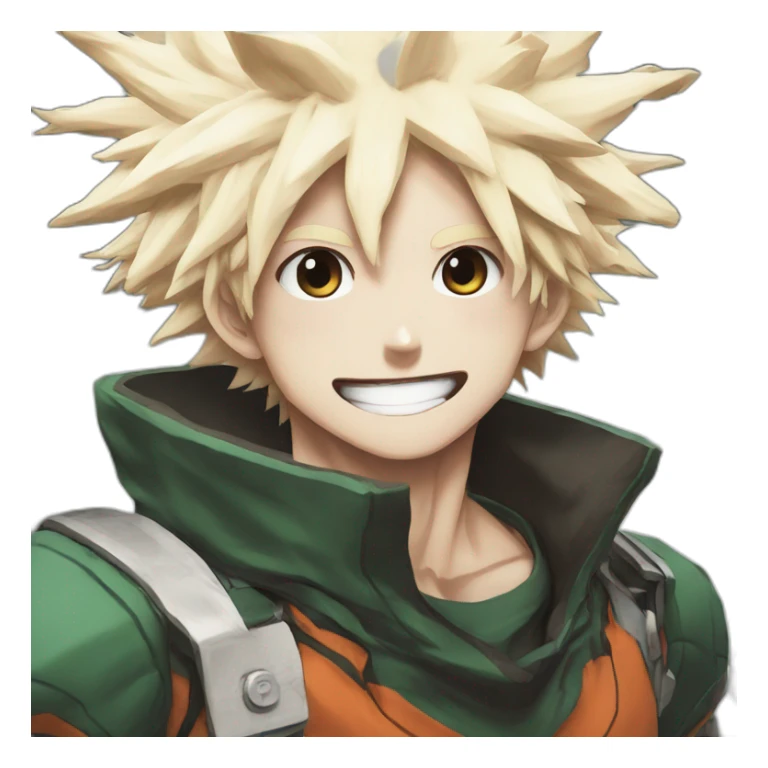 Bakugo my hero academia manga sticker