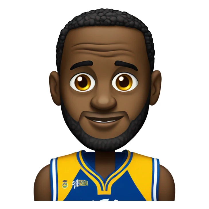 LeBron James with a Maccabi Tel Aviv jersey sticker