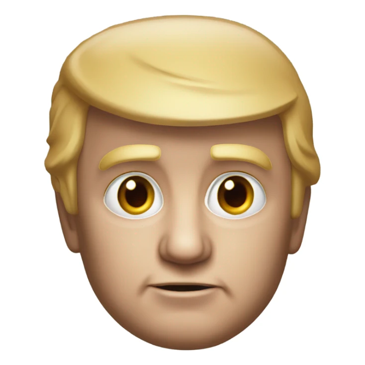 Donald Trump photorealistic sticker
