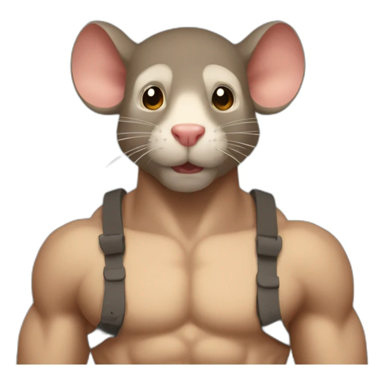Rat Musclé sticker