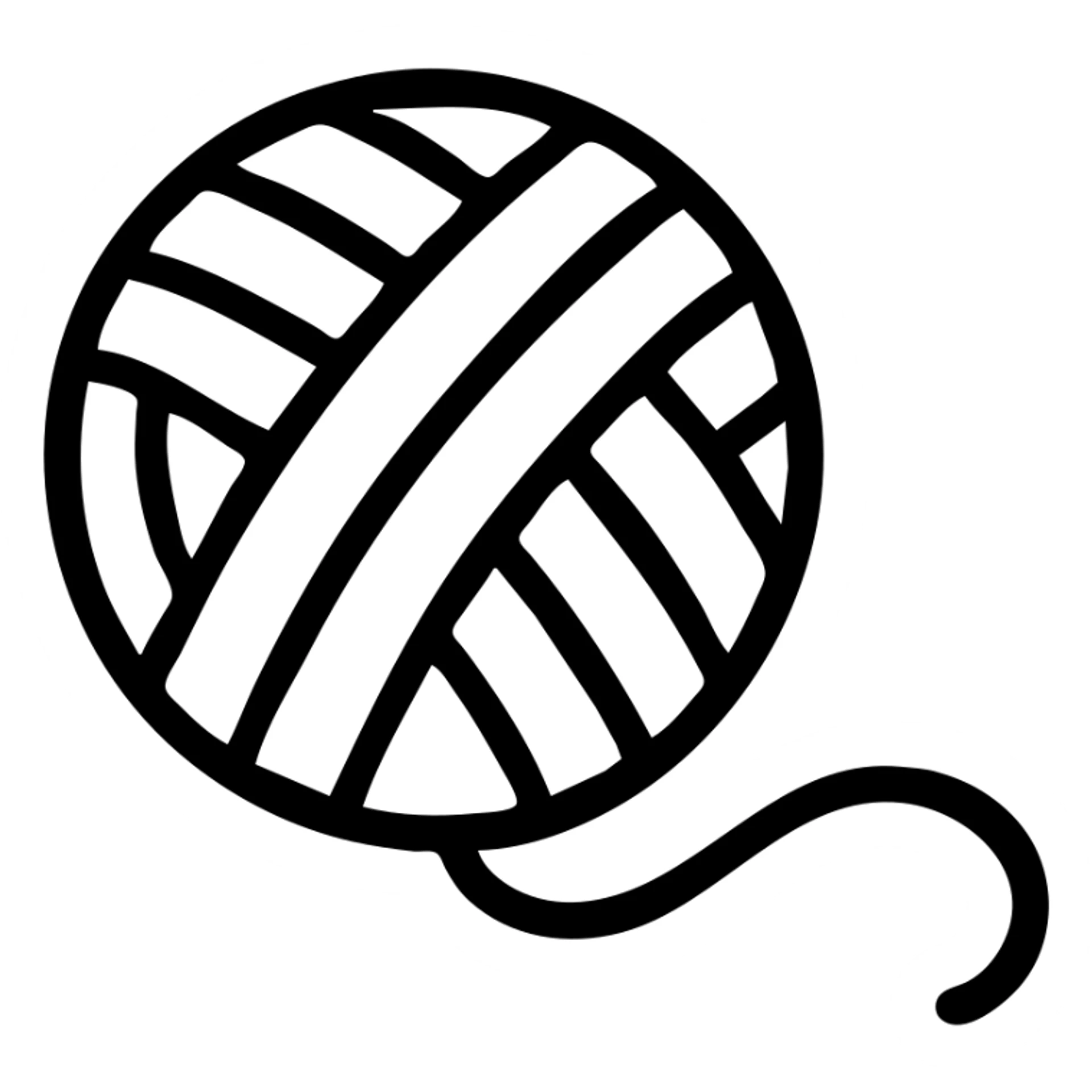 клубок минимализм sticker