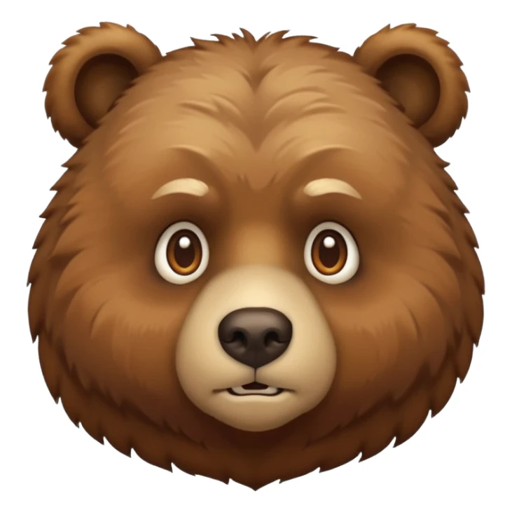Bear potrait  sticker