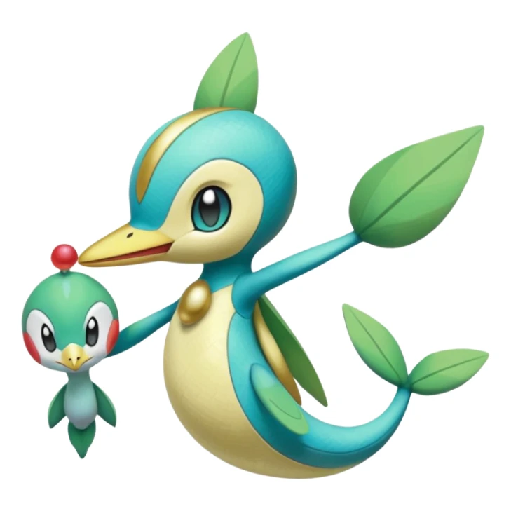 Meloetta-Snivy-Swablu-Pokémon-Fakémon-creature sticker