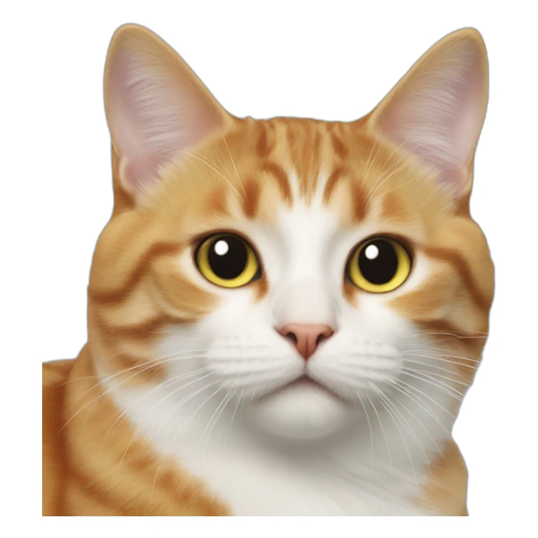 a photo of a cat sticker