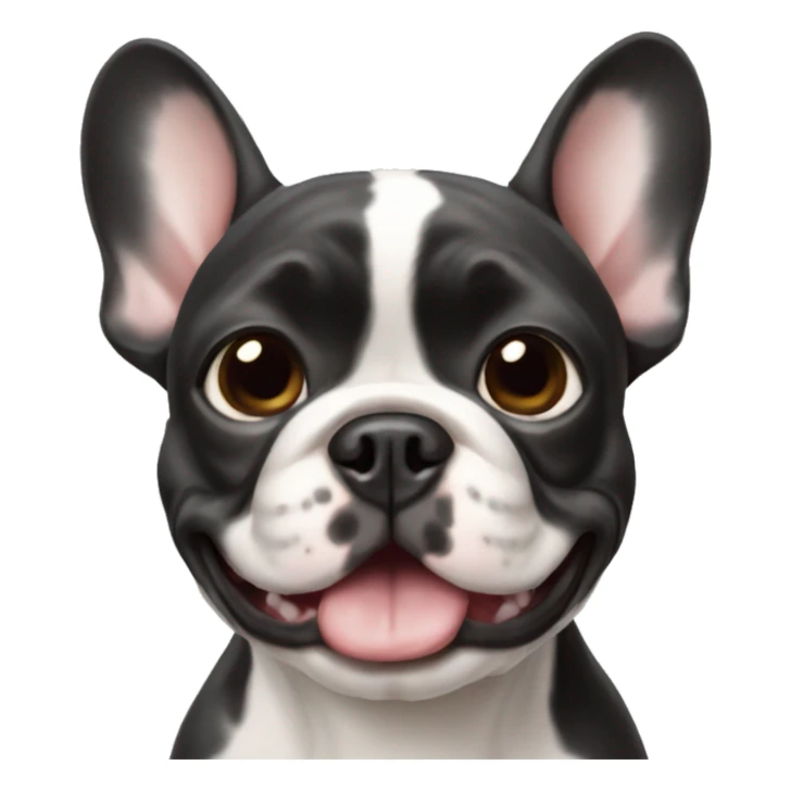 little-happy-French-bulldog sticker