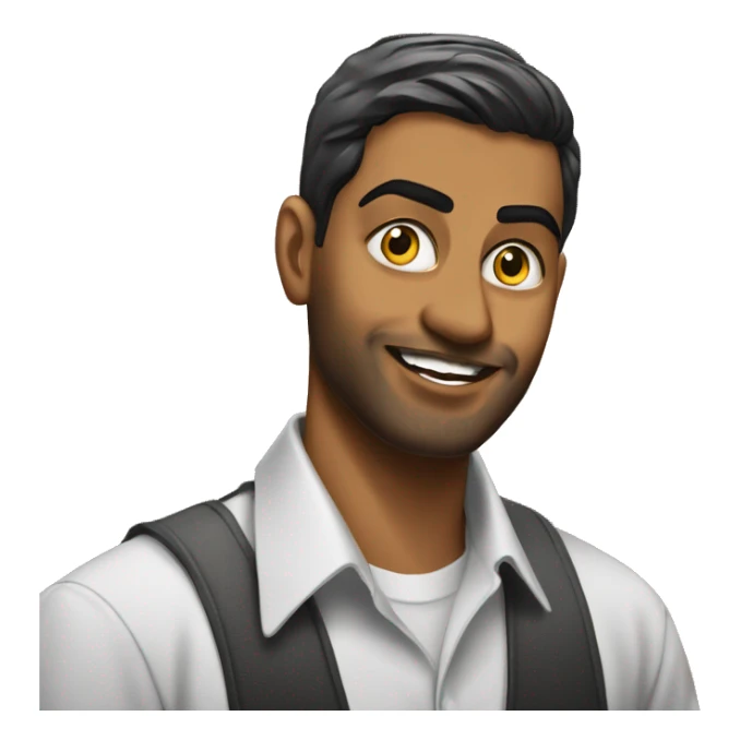 Bangladeshi Muslim guy at wall street sticker