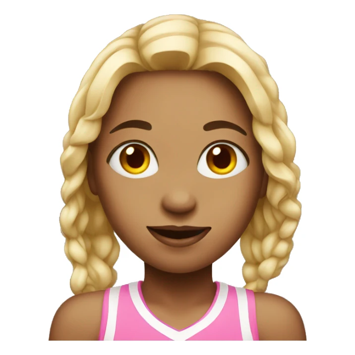 Girl with a Ball sticker