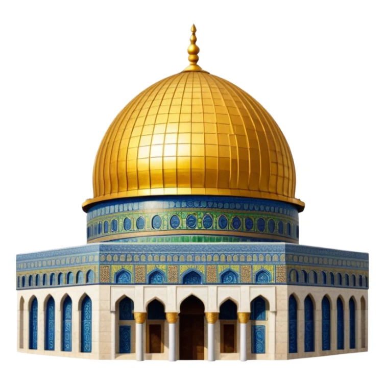 Dome of the rock, Palestine sticker