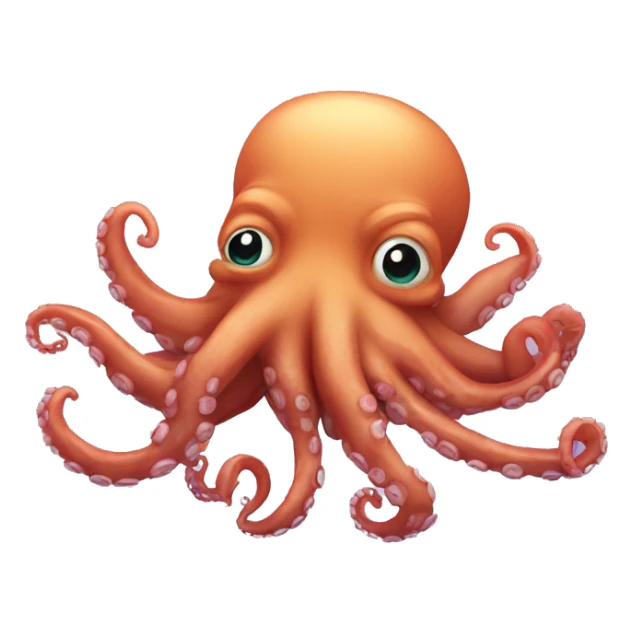 Fat octopus sticker