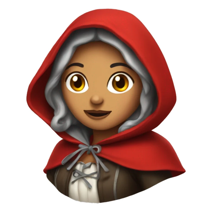 Red riding hood sticker