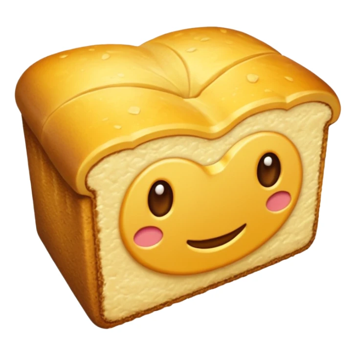 bizcocho mantecado sin carita sticker