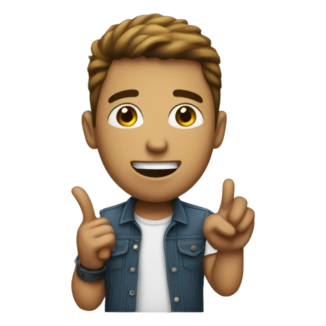 Guy asking someone to be his girlfriend sticker