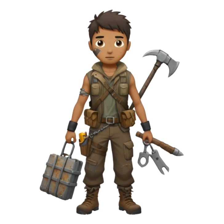 débrouille ferrailleur post apo survie loot sticker