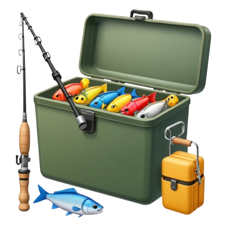 Снасти для рыбалки sticker