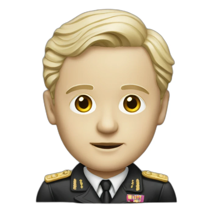 Klaus barbie sticker