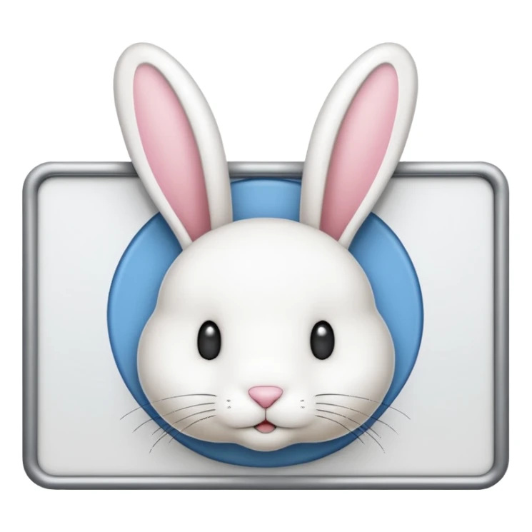 make a white billboard with the text “bun you” inside lt without a bunny just the text  sticker