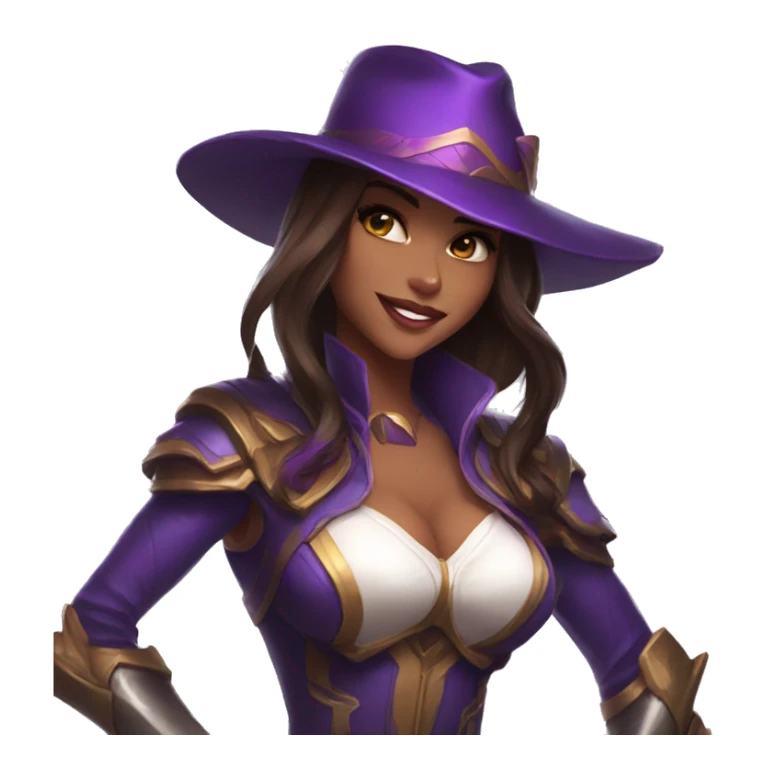Caitlyn league of legends sticker