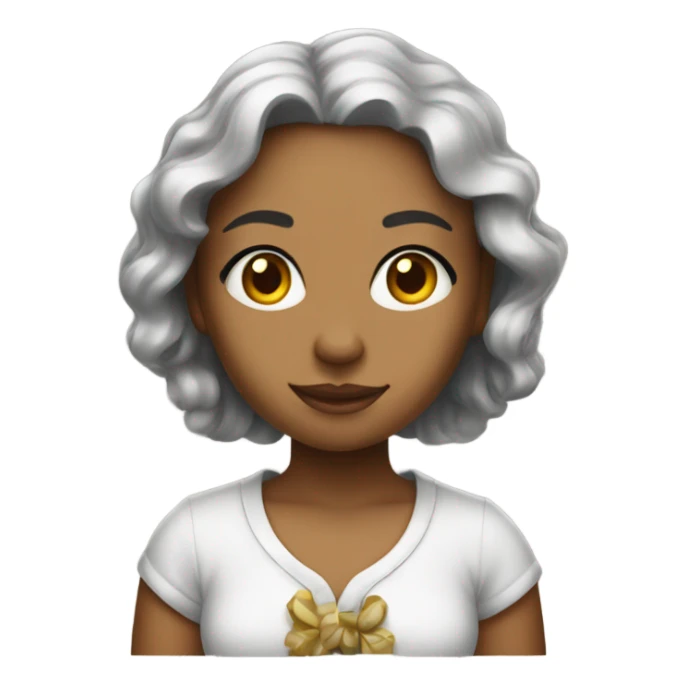 A clean girl with old money vibes sticker