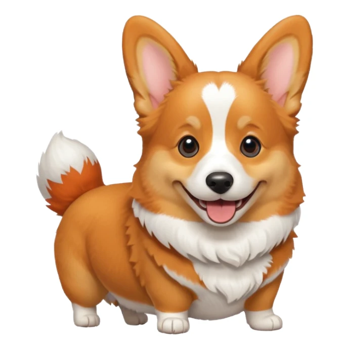Corgi sticker
